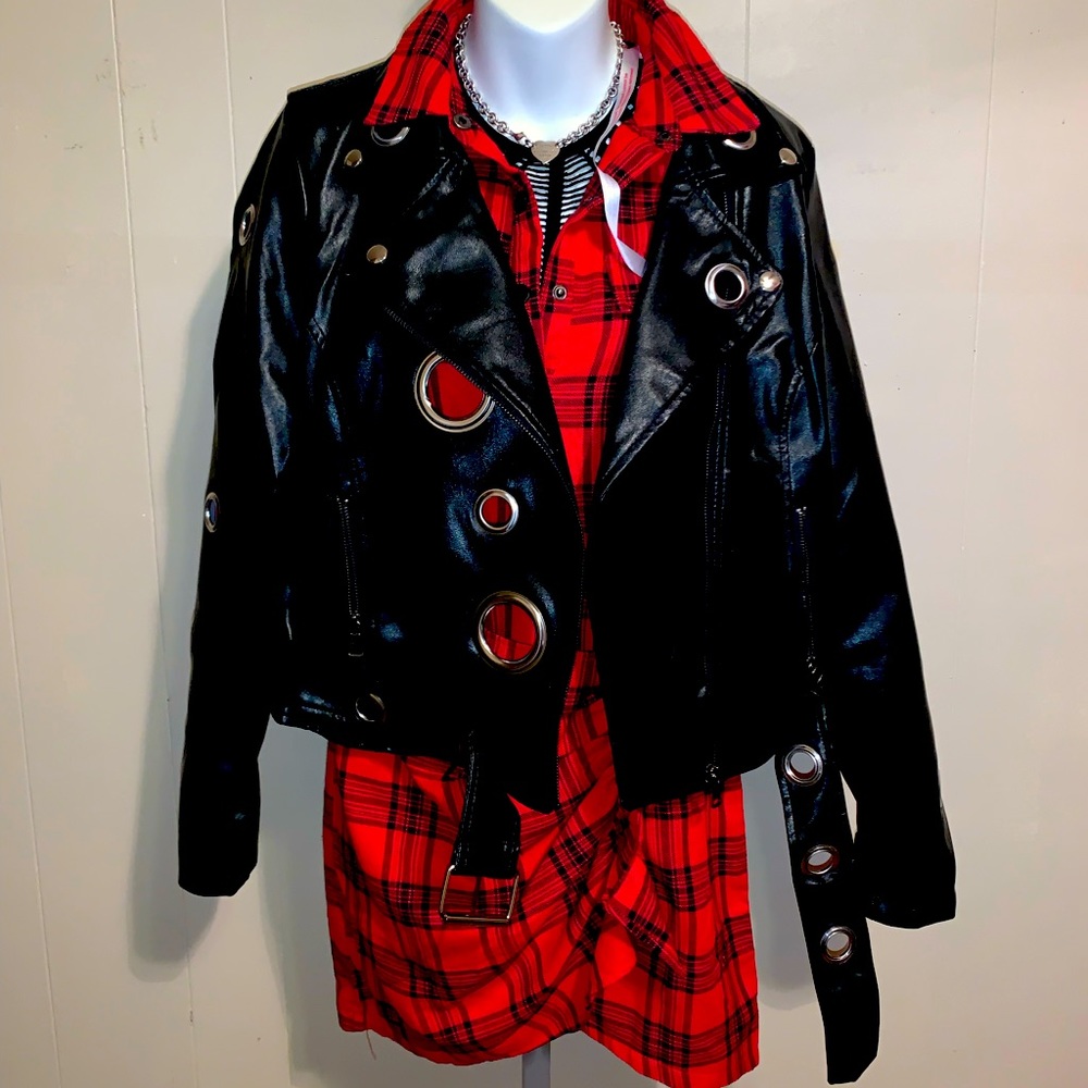 Red Plaid Dress